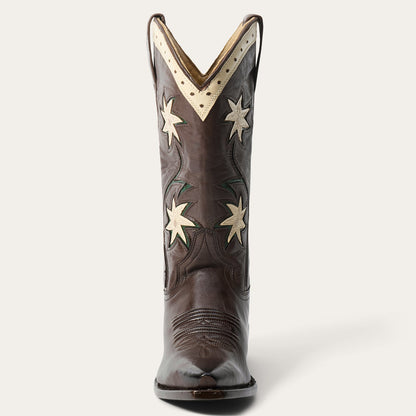 Stetson & THE GREAT. Floral Cowboy Boot