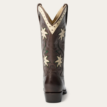 Stetson & THE GREAT. Floral Cowboy Boot