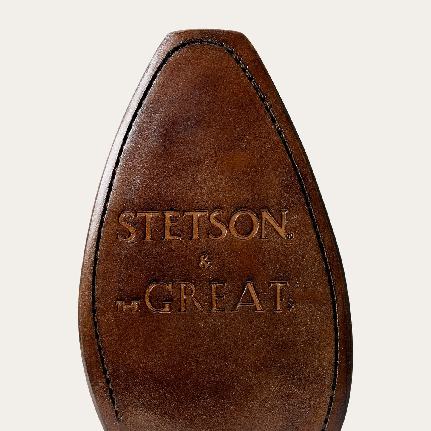 Stetson & THE GREAT. Suede Floral Cowboy Boot