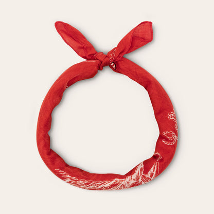 Stetson & THE GREAT. The Stetson Western Bandana