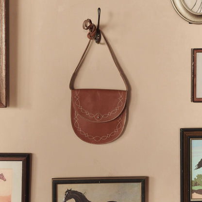 Stetson & THE GREAT. Saddle Stitch Bag