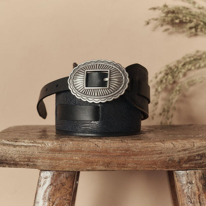 Stetson & THE GREAT. Tooled Waist Belt