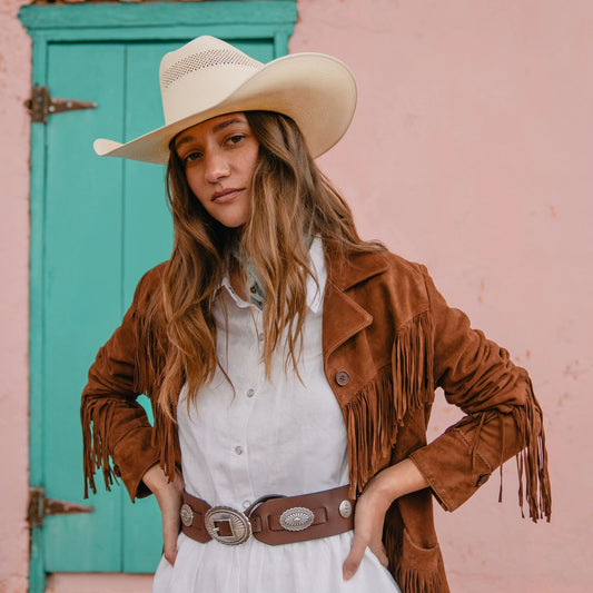 Lamb Suede Fringed Jacket