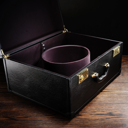 Premium Leather Hat Case