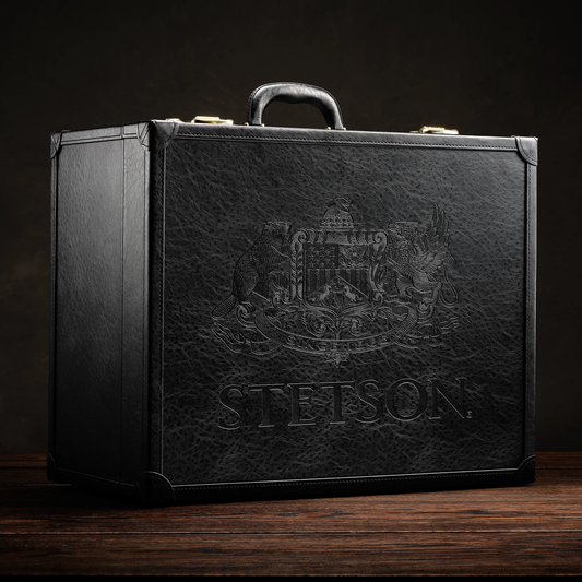 Premium Leather Hat Case