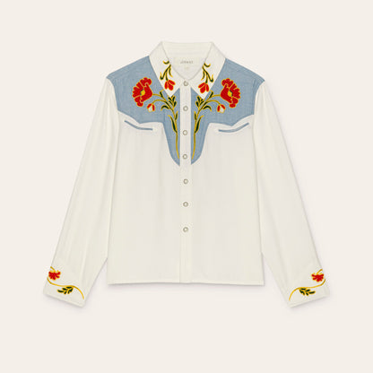 Stetson & THE GREAT. The Embroidered Western Shirt