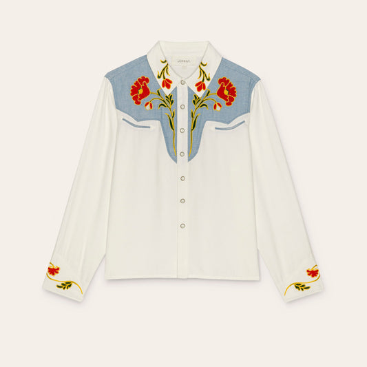 Stetson & THE GREAT. The Embroidered Western Shirt