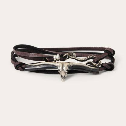 Longhorn Wrap Bracelet