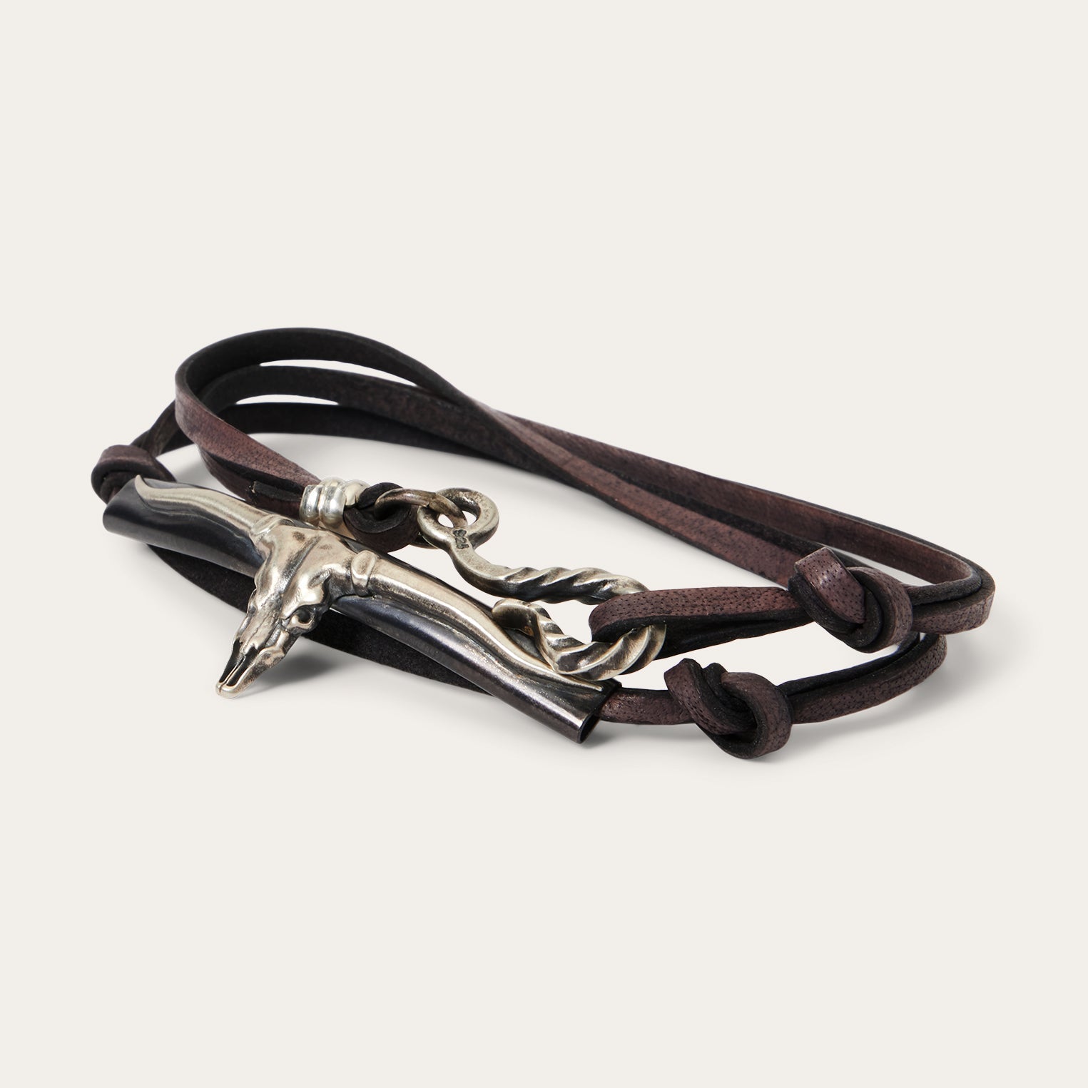 Longhorn Wrap Bracelet