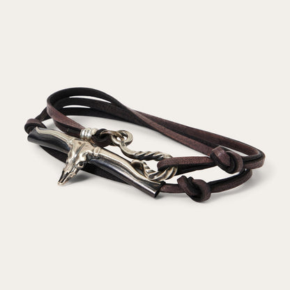Longhorn Wrap Bracelet