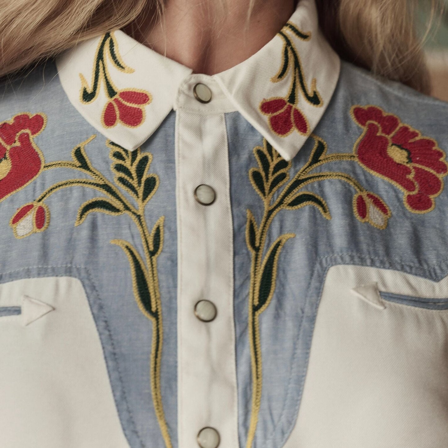 Stetson & THE GREAT. The Embroidered Western Shirt