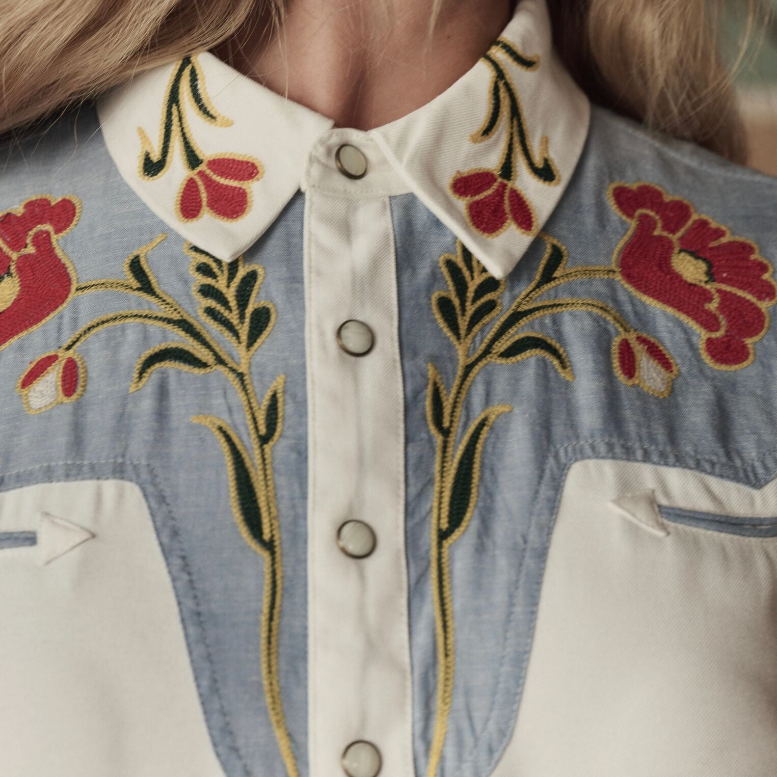 Stetson & THE GREAT. The Embroidered Western Shirt