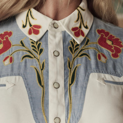 Stetson & THE GREAT. The Embroidered Western Shirt