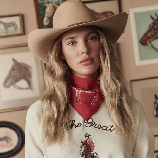 Stetson & THE GREAT. The Stetson Western Bandana