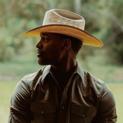 Olive Oxford Western Shirt