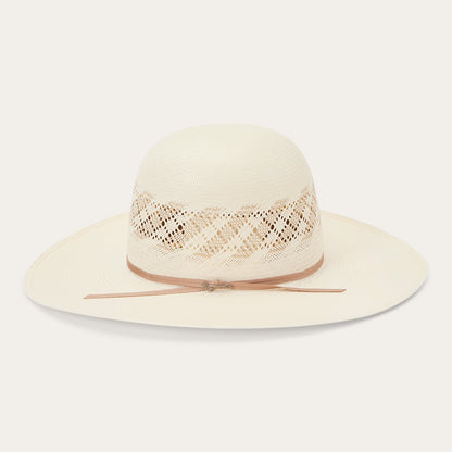 Thunder 10X Open Crown Straw Cowboy Hat