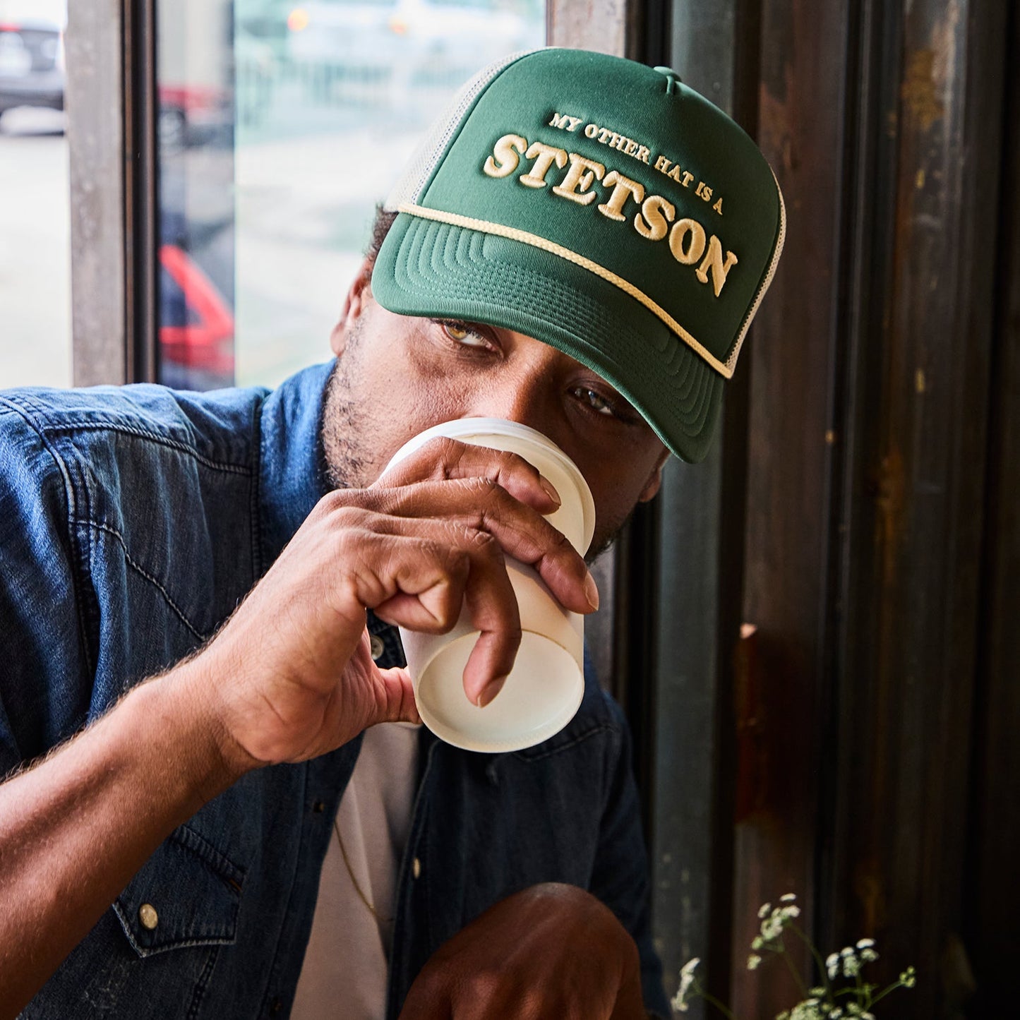My Other Hat Is A Stetson Trucker Cap