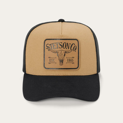 Longhorn Patch Trucker Hat