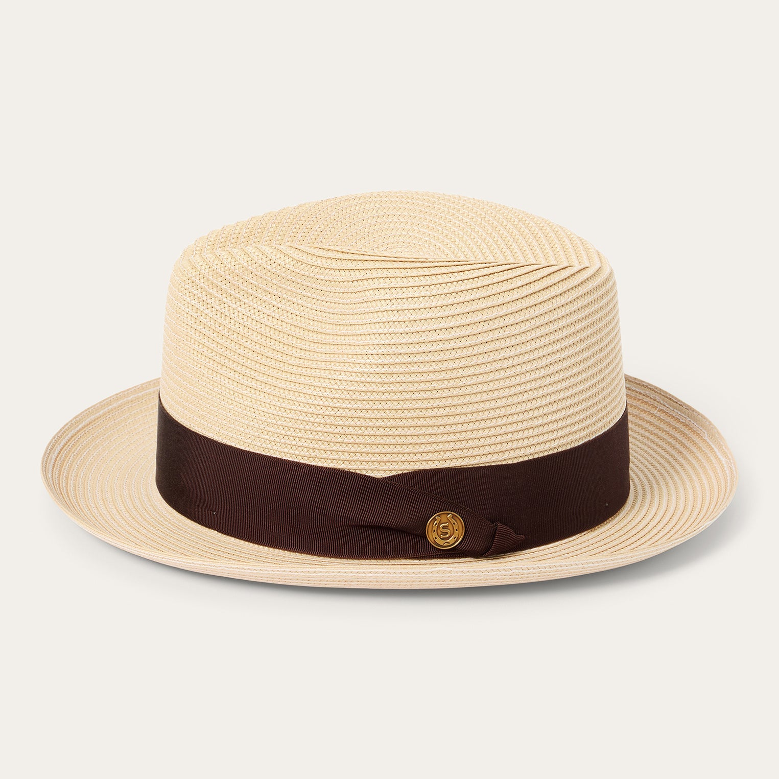 Rosebud Straw Fedora