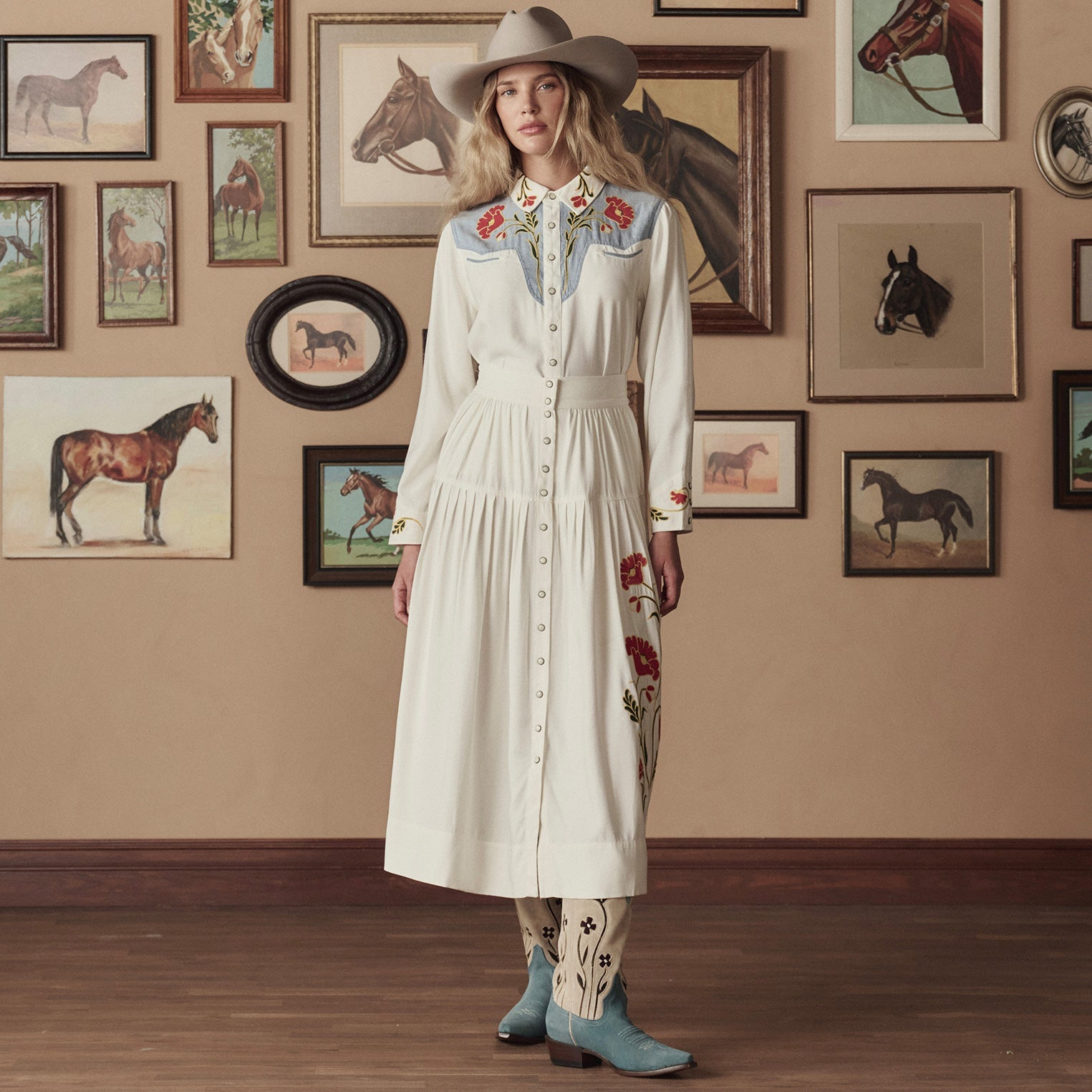 Stetson & THE GREAT. The Embroidered Western Shirt