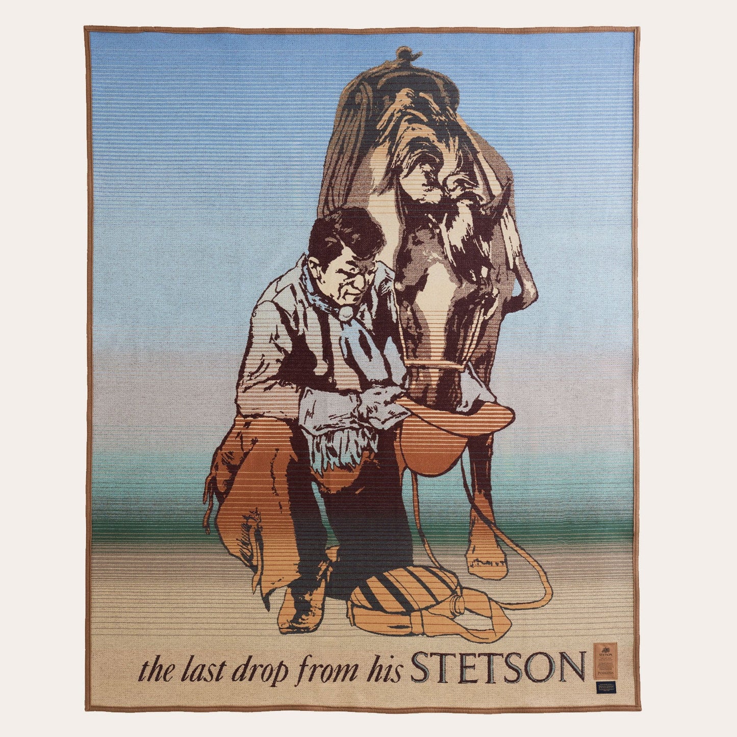 'The Last Drop from His Stetson' Special Edition Blanket