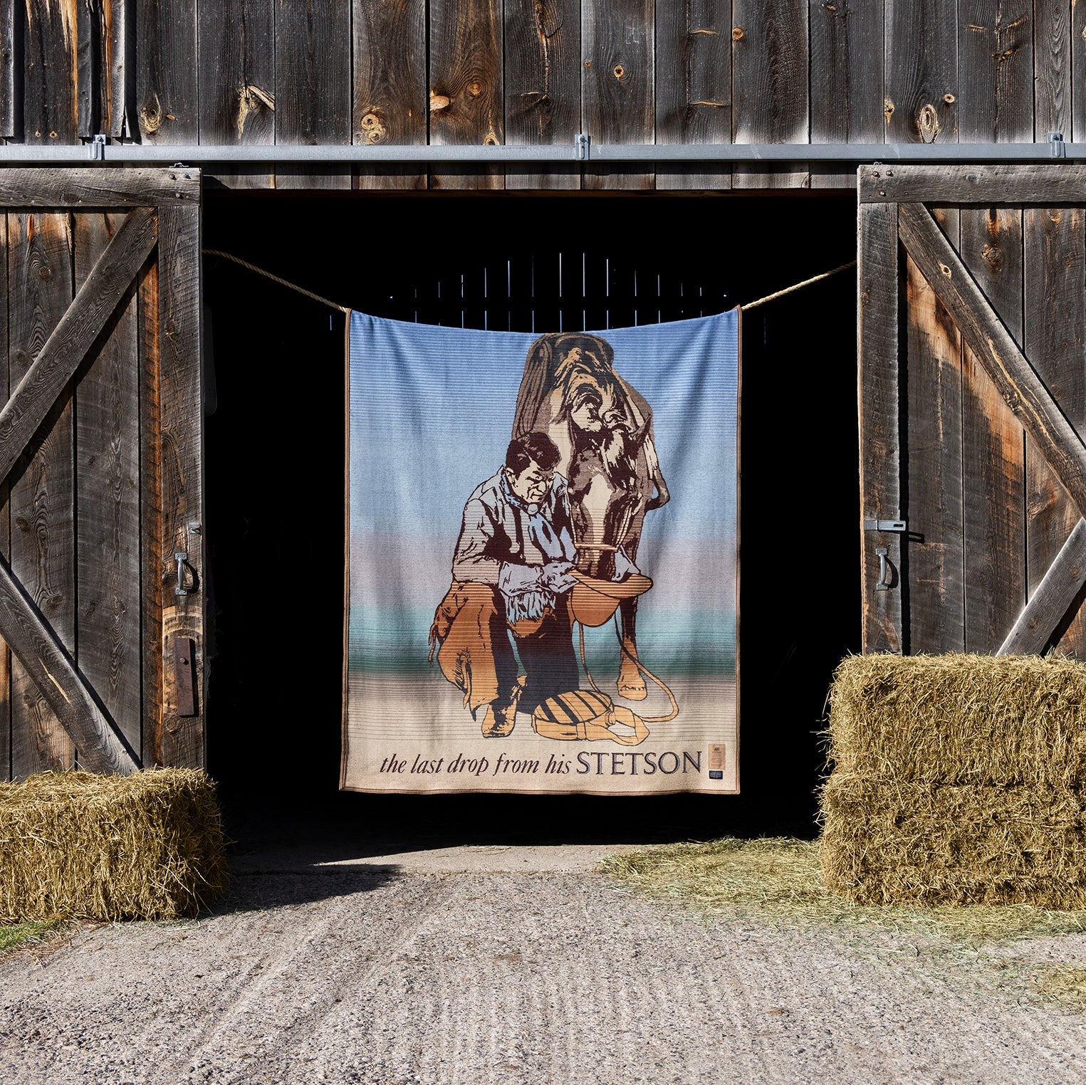 'The Last Drop from His Stetson' Special Edition Blanket